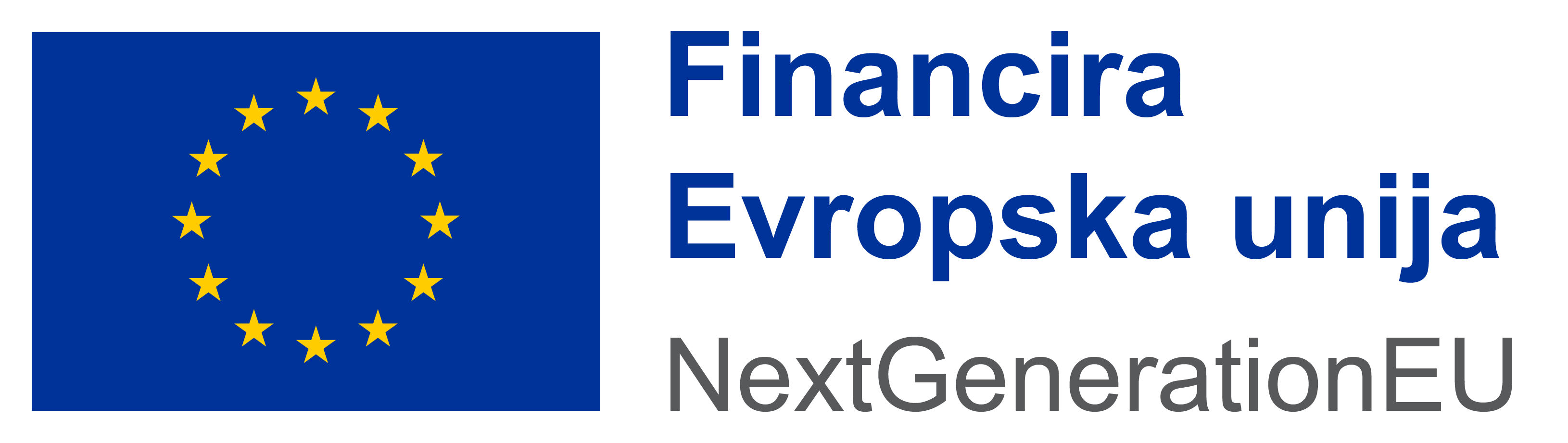 Logo Financira Evropska unija NextGenerationEU