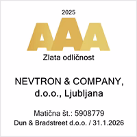 Zlata odličnost Nevtron & Company 2025